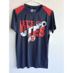 NWT Utah UTES, NCAA, Lets Go UTES, Tee Shirt, Size S
